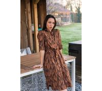 WiDDA berlin Hemdblusenkleid mit Giraffenprint aus ECOVERO® XS (34)