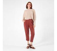 WiDDA berlin Hose Jupp aus Tencel Weinrot M (38/40)