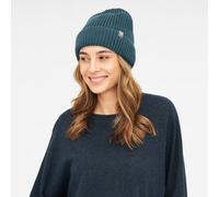 WiDDA berlin LANA gerippte Beanie aus Bio-Baumwolle Petrol