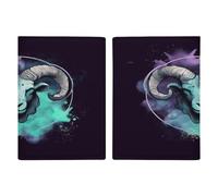 Widder Reisepasshülle, ultradünn, PU-Leder, Reisedokumenten-Organizer, kompakt, Premium, internationaler US-Pass, Schutzhülle für Damen und Herren