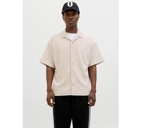 Wide Fit Hawaii-hemd L Beige