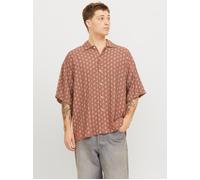 Wide Fit Hawaii-hemd M Braun