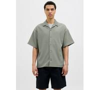Wide Fit Hawaii-hemd S Grün