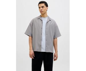 Wide Fit Hawaii-hemd XL Grau