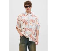 Wide Fit Hawaii-hemd XL Rot
