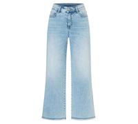 MAC Wide Fit Jeans-Culotte aus Baumwoll-Mix Modell 'DREAM' in Hellblau, Größe 46