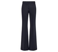 Wide Fit-Jersey-Hose Fadenmeister Berlin blau 40