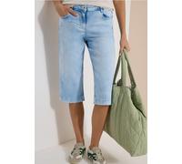 Wide Leg Capri Jeans im Loose Fit