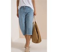 Wide Leg Capri Jeans im Loose Fit