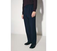 Wide-Leg Chino mit Bundfalten und adjustable waist Blau XL (01.745822-0019-XL)