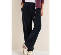 Cecil Cordhose NEELE Damen Wide Leg Dunkelblau Corduroy Größe XXL (46) Länge 30