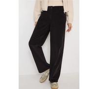 Cecil Damen Wide Leg Cordhose in Grau, Gr: 36