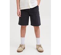 Wide Leg Fit Shorts Boys 134 Schwarz