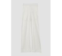 Wide-Leg-Hose aus Ajourstrick mit Elastikbund 170/176 creme 2165945.0210.170_176