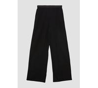 Wide Leg Hose aus Interlockjersey mit elastischem Bund 158/164 schwarz 2173602.9999.158_164