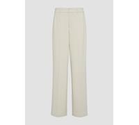 Wide-Leg-Hose aus Struktur-Jersey 38 Beige 2161343.8100.38