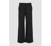 Wide-Leg-Hose aus Viskose 34/REG schwarz 2157156.9999.34_REG