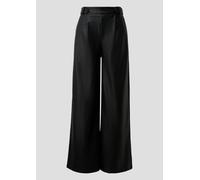 Wide-Leg-Hose in Leder-Optik 38/32 schwarz 2174430.9999.38_32
