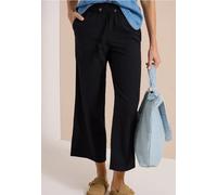 Wide Leg Hose in Seersuckerqualität