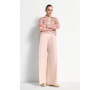 Wide-Leg-Hose mit Bundfalten 38 soft papaya