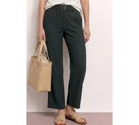 Wide Leg Hose mit Gürtel im Casual Fit