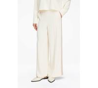 Wide-Leg-Hose mit Kontraststreifen creme 36/LONG