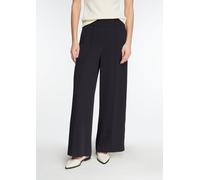 Wide-Leg-Hose mit Seitenstreifen blau 34/REG