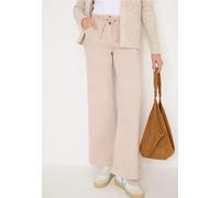 Cecil Damen Wide Leg Jeans mit Flare in Beige, Gr: 29