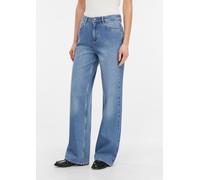 Wide-Leg-Jeans mit hohem Bund 42/LONG blau 2179852.54Z7.42_LONG