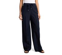Tom Tailor - Loose Fit Hose mit Leinenanteil sky captain blue - Gr. - 44/32