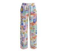 wideleg pants with elastic waist Sonstige 44