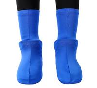 Wiederverwendbare Schuhüberzieher - hohe Reibung, langlebig, wasserdicht, dehnbarer Stiefelschutz, rutschfeste Sohlen-Design mit elastischer Passform, Schutzschuhe für Herren und Damen, Radfahren