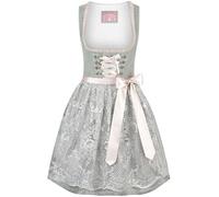 Wiesnwuid Damen Loredana Mini Dirndl, Salbei, 32 EU