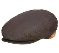 Wigens Walker Gore-Tex Schirmmütze mit Ohrenklappen aus gewachster Baumwolle - Braun (40) - 55 cm