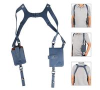 wiipara Versteckte Unterarm Schultertasche, Anti-Diebstahl Schulterholster Geldgürtel Holster Tasche, Brieftasche Portemonnaie mit Unterarmholster Geheimtasche für Sicherheit beim Reisen Sport Arbeit