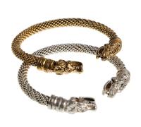 Wikinger Armring Gotland mit Drachenköpfen
