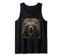 Wikinger Bär Berserker Vikings Geschenke Herren Damen Bären Tank Top