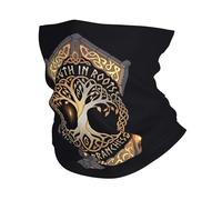Wikinger Baum Des Lebens Multifunktionale Kopfbedeckung Bandana Schlauchschal Für Männer Frauen - Nordischer Keltischer Yggdrasil Druck Halswärmer - Outdoor Sport Lässiges Stirnband