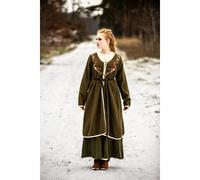 Wikinger Birka Mantel Olive „Skadi“
