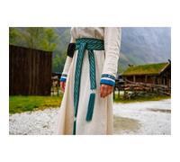 Wikinger Gürtel blau aus Baumwolle, "Elina"