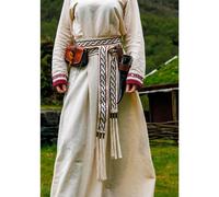 Wikinger Gürtel Natur aus Baumwolle, "Elina"