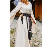 Wikinger Gürtel schwarz aus Baumwolle, "Elina"