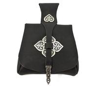 Wikinger Gürteltasche Birka oder Ås Tasche Schwarz