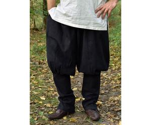 Wikinger-Hose / Rushose Olaf, schwarz XXL