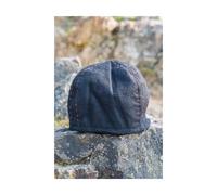 Wikinger Kappe aus Wolle - Schwarz S/M