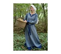 Wikinger Kleid Jona Blaugrau/Blau Größe S