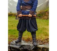 Wikinger Rushose Baumwolle Schwarz "Norman" XXL