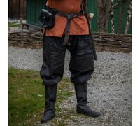 Wikinger Rushose Leinen "Wodan" Schwarz S