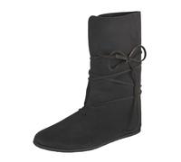 Wikinger Stiefel mit Schnürung, schwarz 40