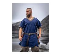 Wikinger Tunika kurzarm Blau ""Loki"" M